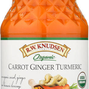 KNUDSEN: Juice Turmeric Ginger Carrot Organic, 32 oz