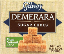 GILWAY: Demerara Sugar Cubes, 17.6 oz