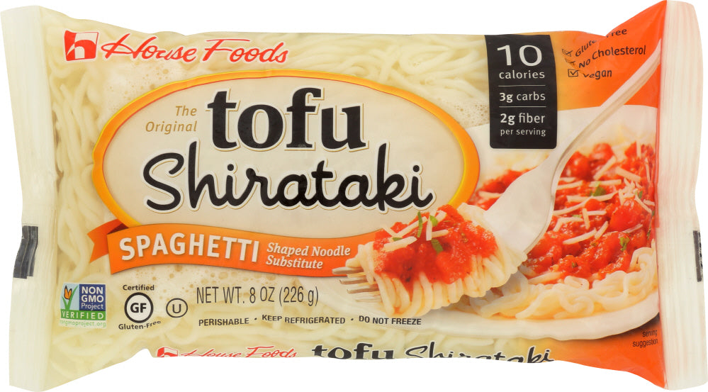 HOUSE FOODS: Tofu Shirataki Noodles Spaghetti Shape, 8 oz