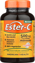AMERICAN HEALTH: Ester-C 500 mg with Citrus Bioflavonoids, 120 Veggie Caps
