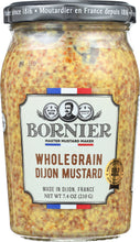 BORNIER: Whole Grain Dijon Mustard, 7.4 oz