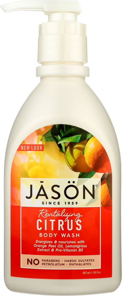 JASON: Body Wash Revitalizing Citrus, 30 oz