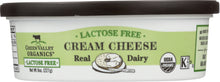 GREEN VALLEY ORGANICS: Lactose Free Cream Cheese, 8 oz