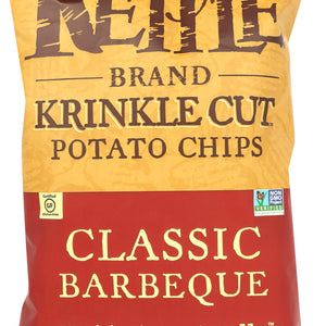 KETTLE BRAND: Krinkle Cut Potato Chips Classic Barbeque, 13 oz