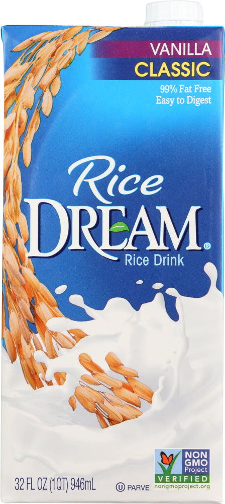 DREAM: Rice Dream Vanilla Rice Drink, 32 fo