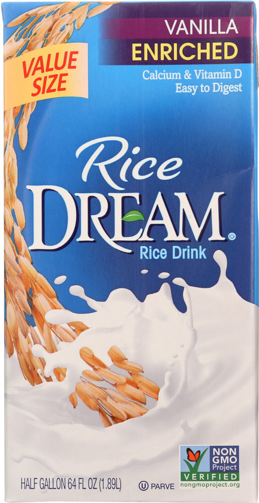 DREAM: Rice Dream Vanilla Enriched, 64 fo