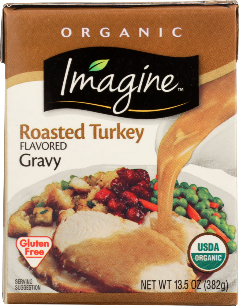 IMAGINE: Foods Organic Roasted Turkey Flavored Gravy, 13.5 oz
