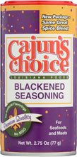 CAJUNS CHOICE: Fish Blackened Seasoning, 2.75 oz