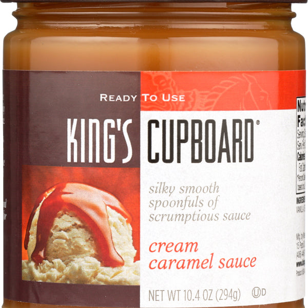 KINGS CUPBOARD: Cream Caramel Sauce, 10.4 oz