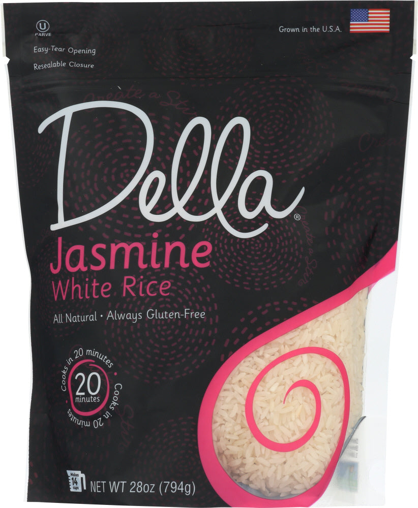 DELLA GOURMET: White Jasmine Rice, 28 oz