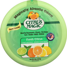 CITRUS MAGIC: Solid Air Freshener Fresh Citrus, 8 oz