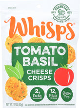 CELLO: Whisps Tomato Basil Cheese Crisps, 2.12 oz