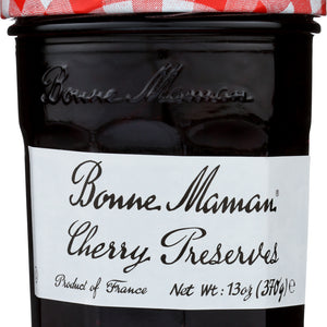 BONNE MAMAN: Cherry Preserves, 13 oz