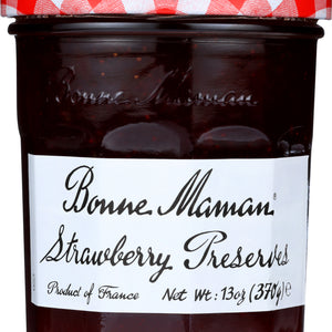 BONNE MAMAN: Strawberry Preserves, 13 oz