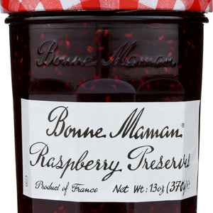 BONNE MAMAN: Raspberry Preserves, 13 oz