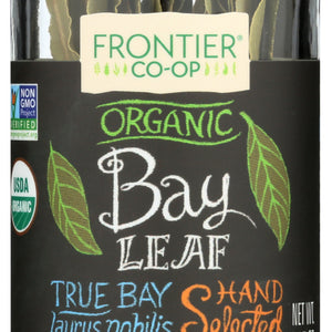 FRONTIER HERB: FRONTIER HERB: Whole Organic Bay Leaf, 0.15 oz
