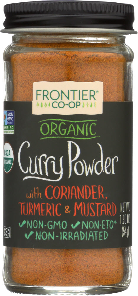 FRONTIER HERB: Curry Powder Seasoning Bottle, 1.9 oz