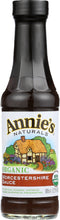 ANNIE'S NATURALS: Organic Worcestershire Sauce, 6.25 oz