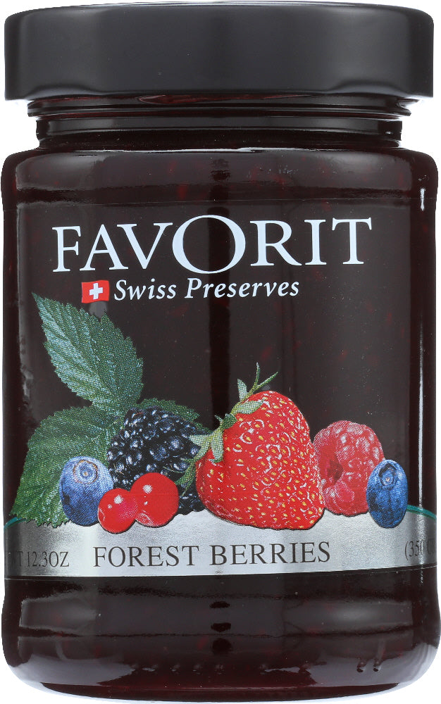 FAVORIT: Preserve Forest Berry, 12.3 oz