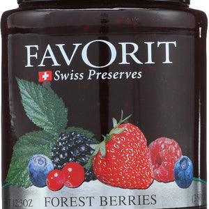 FAVORIT: Preserve Forest Berry, 12.3 oz