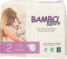 BAMBO NATURE: Diaper Baby Size 2, 30 pk
