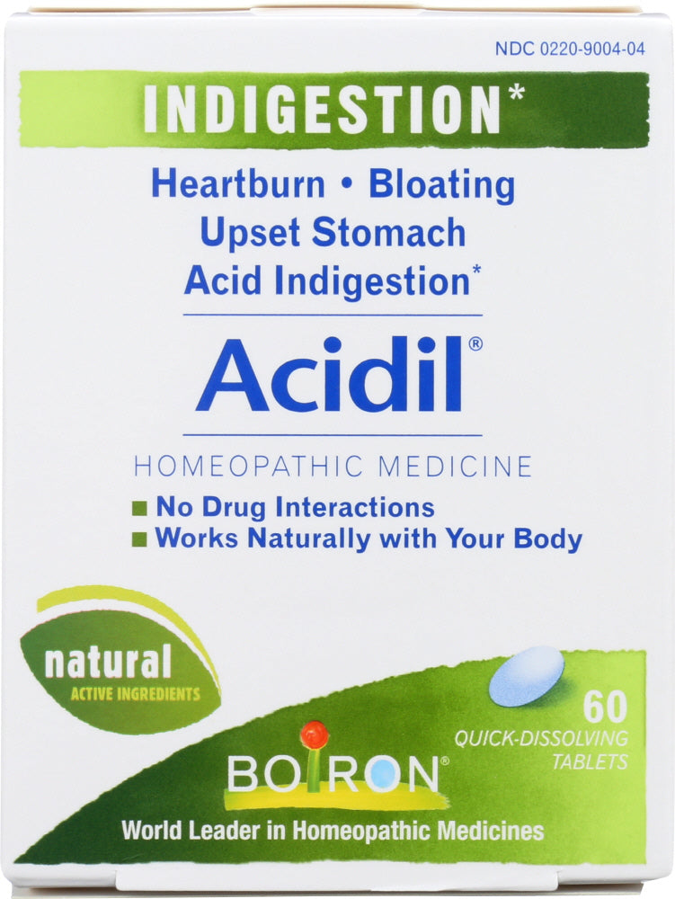 BOIRON: Acidil for Heartburn, 60 tb
