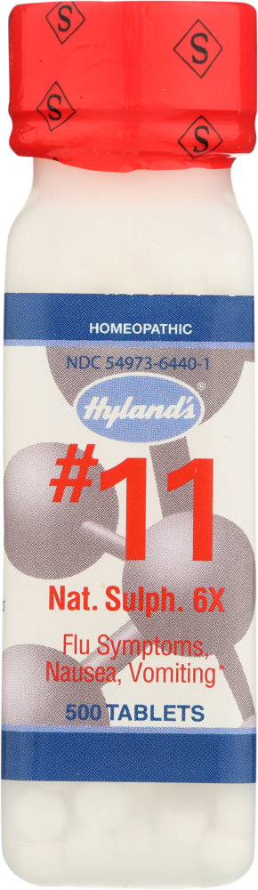 HYLAND'S: No.11 Natrum Sulphuricum 6X, 500 Tablets