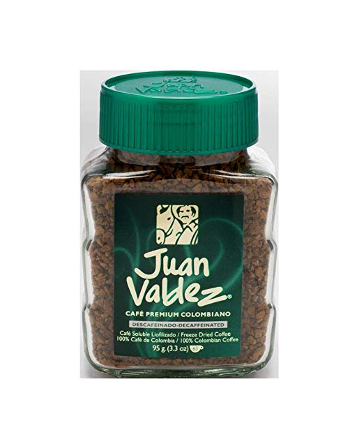 JUAN VALDEZ: Instant Coffee Colombiano Decaf, 3.3 oz