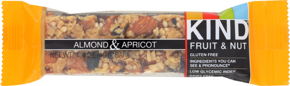 KIND: Fruit and Nut Bar Almond and Apricot, 1.4 oz