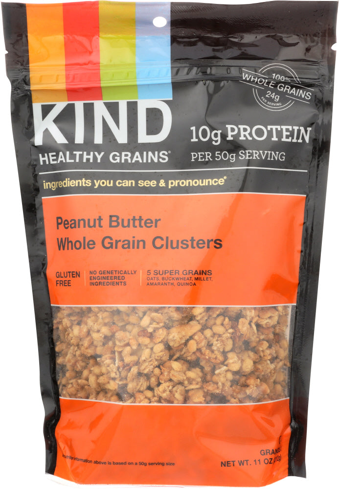 KIND: Healthy Grains Peanut Butter Whole Grain Clusters, 11 oz