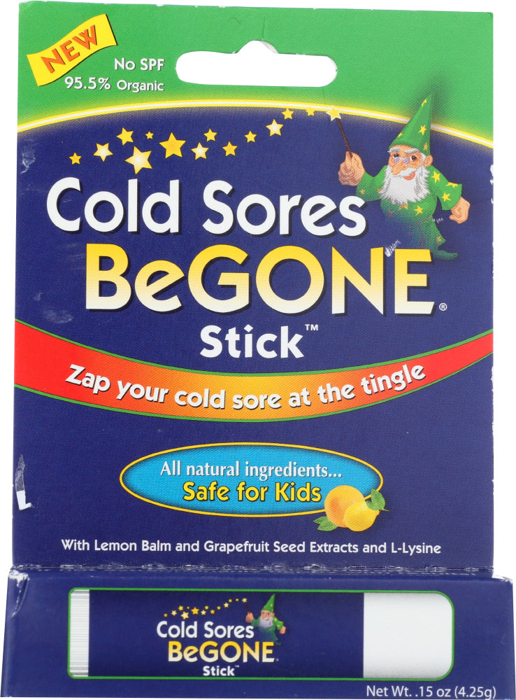 BEGONE: Cold Sores Begone Stick, 0.15 oz