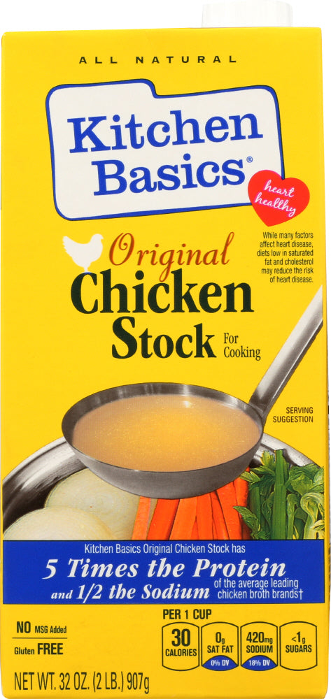 KITCHEN BASICS: Original Chicken Stock, 32 Oz
