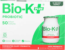 BIO K PLUS: Fermented Dairy Probiotic Strawberry 12 Pack, 42 oz