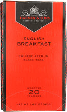 HARNEY & SONS: Tea English Breakfast, 20 bg