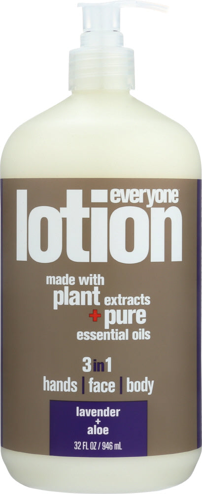 EO PRODUCTS: Everyone Lotion 3-in-1 Lavender + Aloe, 32 oz