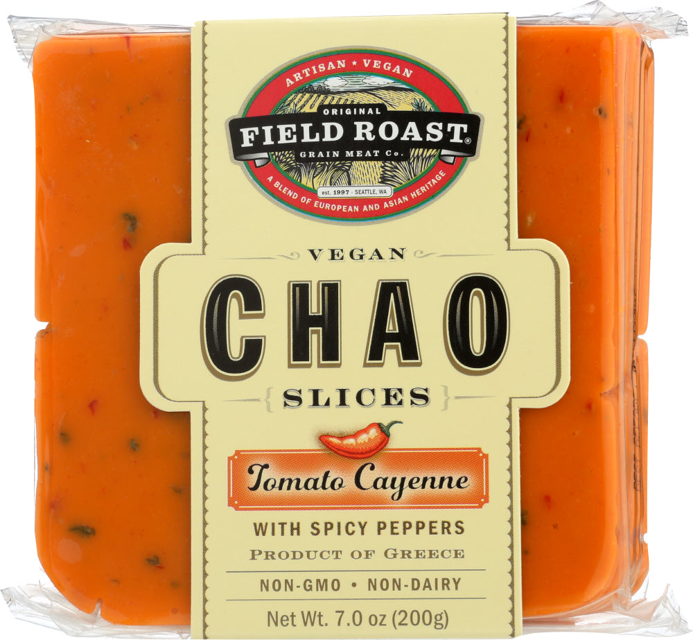 FIELD ROAST: Chao Slices Tomato Cayenne Cheese, 7 oz