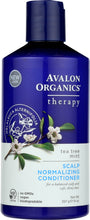 AVALON ORGANICS: Scalp Normalizing Conditioner Tea Tree Mint, 14 oz