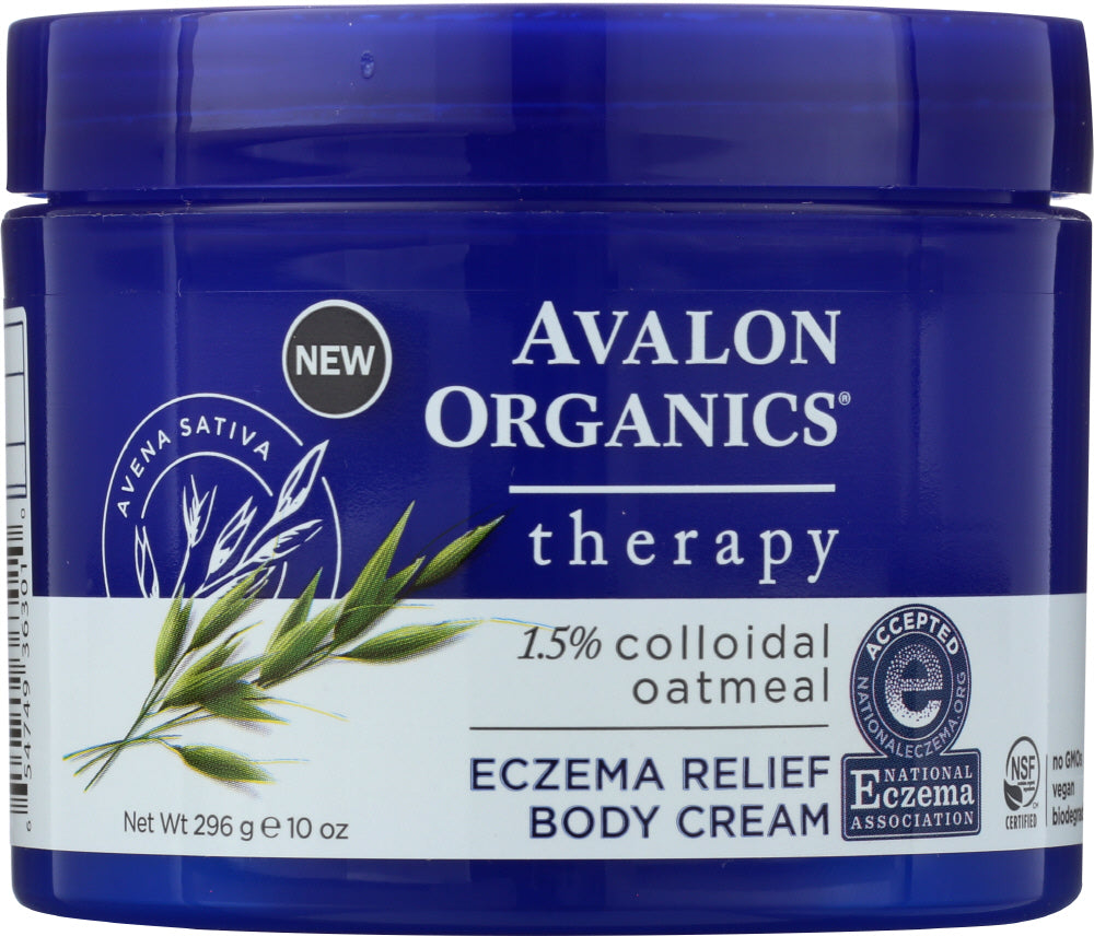 AVALON ORGANICS: Cream Body Eczema Therapy, 10 oz