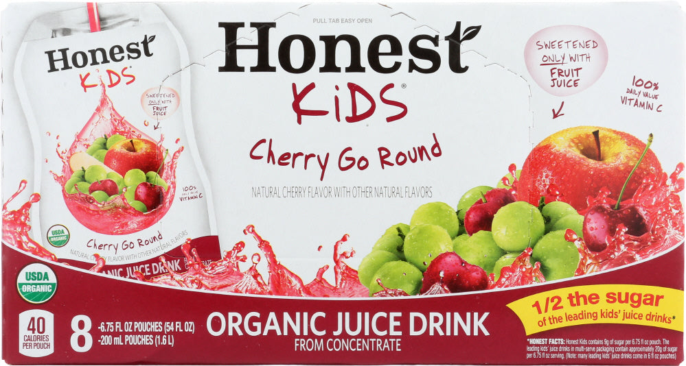 HONEST TEA: Organic Cherry Go Round, 54 fo