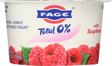 FAGE TOTAL GREEK: Raspberry Yogurt Total 0%, 5.3 oz