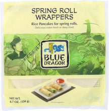 BLUE DRAGON: Vietnamese Spring Roll Wrappers, 4.7 oz