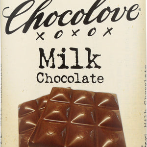 CHOCOLOVE: Milk Chocolate Bar, 3.2 oz