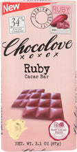 CHOCOLOVE: Ruby Chocolate Bar, 3.1 oz