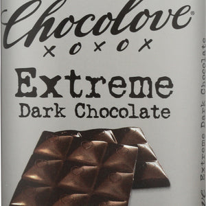 CHOCOLOVE: Extreme Dark Chocolate Bar, 3.2 oz