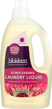 BIO KLEEN: Laundry Liquid Citrus Essence, 64 oz