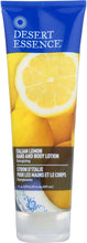 DESERT ESSENCE: Hand and Body Lotion Italian Lemon, 8 oz