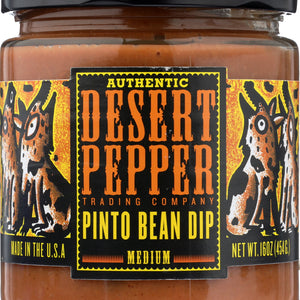 DESERT PEPPER: Pinto Bean Dip, 16 oz