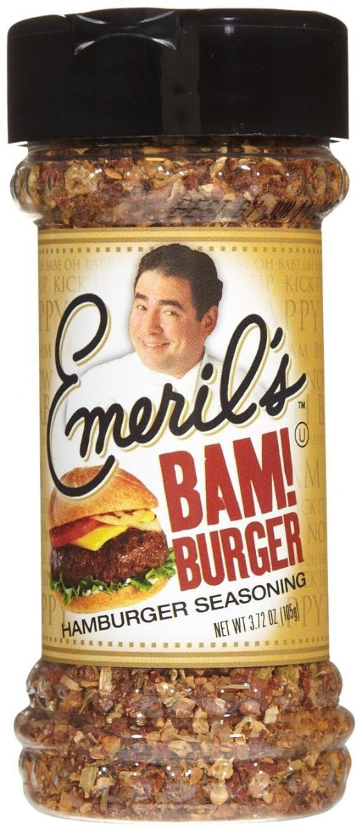 EMERILS: Bam Burger Seasoning, 3.72 oz