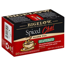 BIGELOW: Spiced Chai Decaf Tea 20 Bags, 1.73 oz