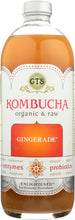 GT’S LIVING FOODS: Gingerade Kombucha, 48 oz